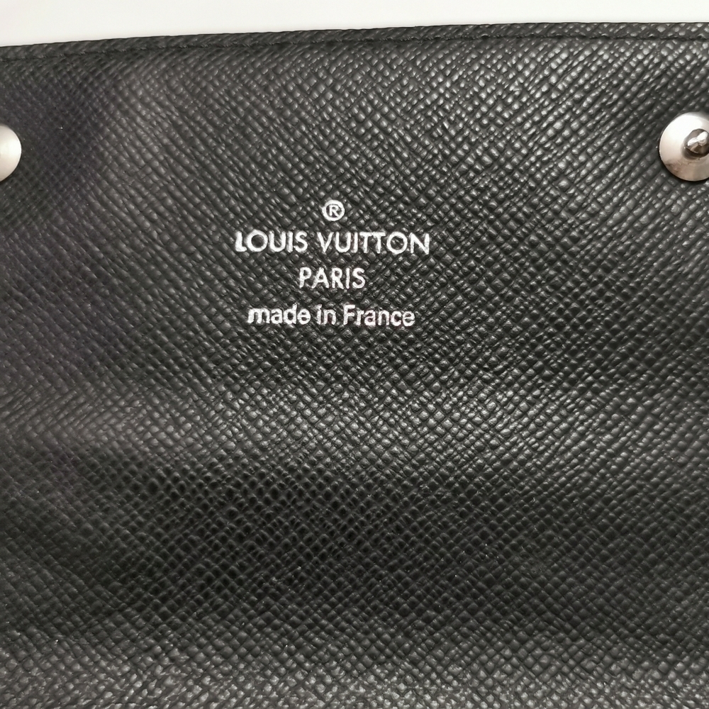Louis Vuitton Damier Graphite Passport Holder Travel Case Two Snap MI2161 - Picture 7 of 8